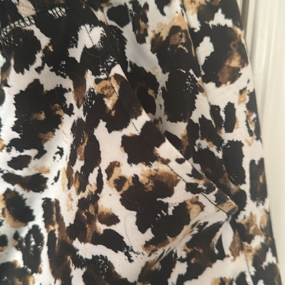 LuLaRoe Leopard Print French Terry Shorts - Picture 3 of 4